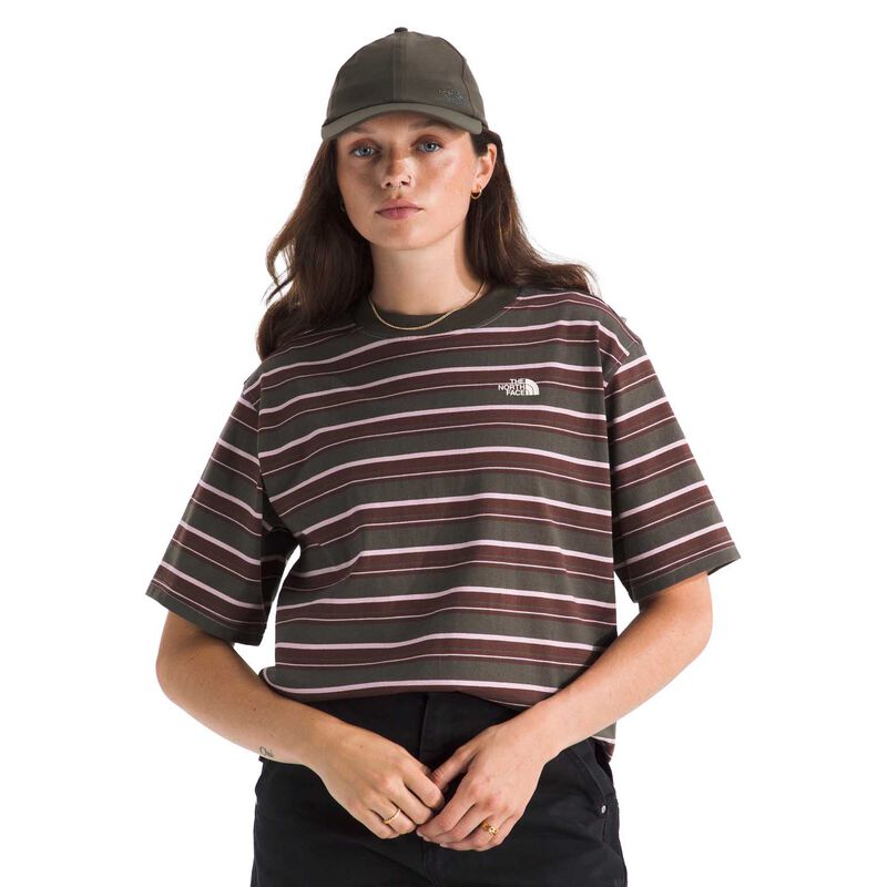 The North Face Women's Stripe SS Tee image number 0